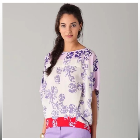 Diane Von FURSTENBERG Landy Silk Blouse - Picture 5 of 9